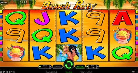 beach party slot machine